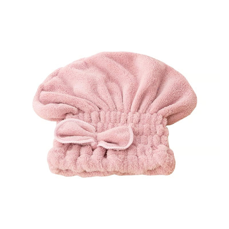 šMicrofiber Hair Drying Capš¤Say Goodbye to Hair Damage & Frizz!